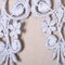 1 Yard Metallic Silver Venice Royal Crown Lace Trim 3.5 Inch Wide Vintage Inspired for Costumes and Home Decor